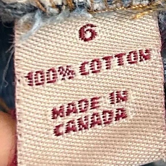 Embroidered Flare Jeans Denim Pant High Rise Floral Bird Festival Blue Size 6 - Picture 14 of 14